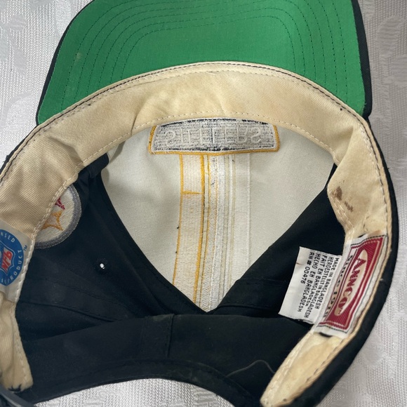 Pittsburgh Steelers SnapBack hat NFL football Annco ULTRA RARE vintage - Picture 9 of 10